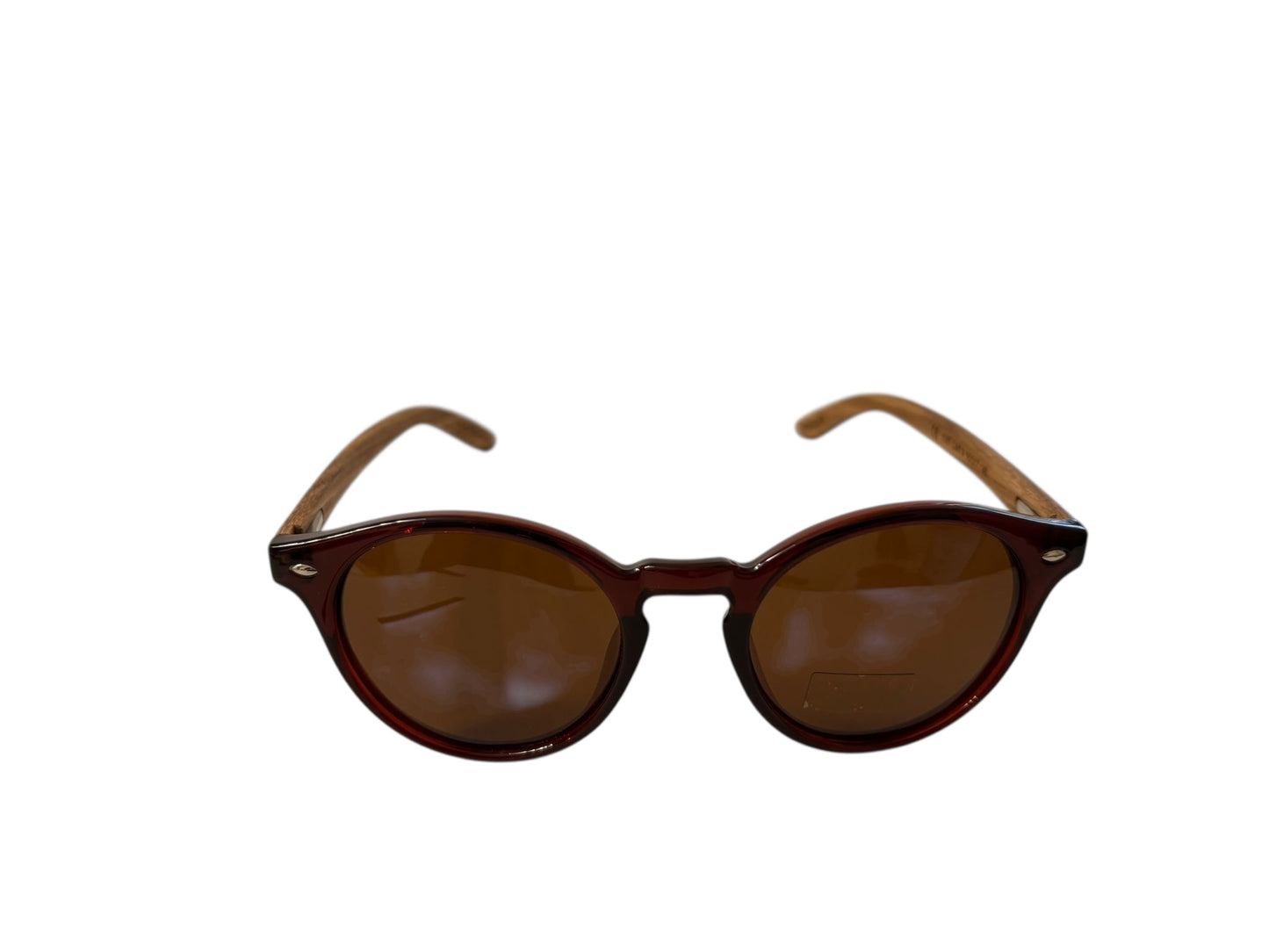 MG Luna-Zonnebril (1537-2)-Echt hout-Gratis etui