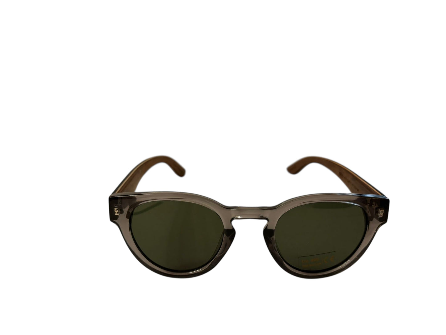 MG Luna-Zonnebril (1561P-3)-Echt hout-Gratis etui