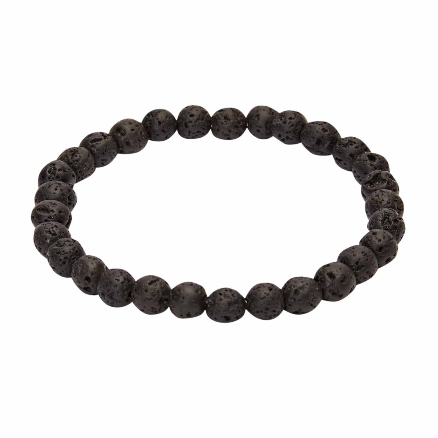 Crystals by HCA-Armband-VIRO-lava steen