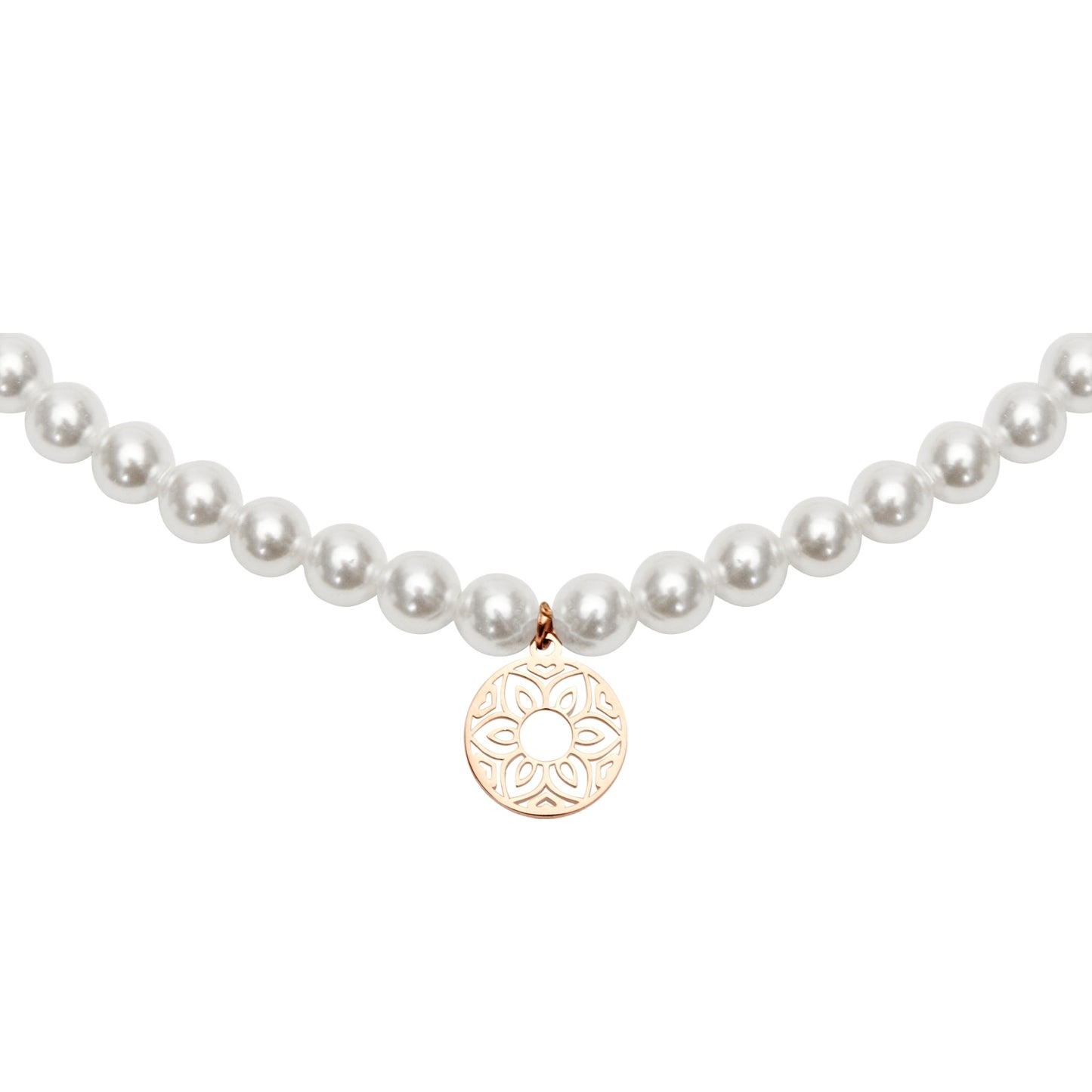 Crystals by HCA-Armband-Roségoud-Parel-Mandala of love