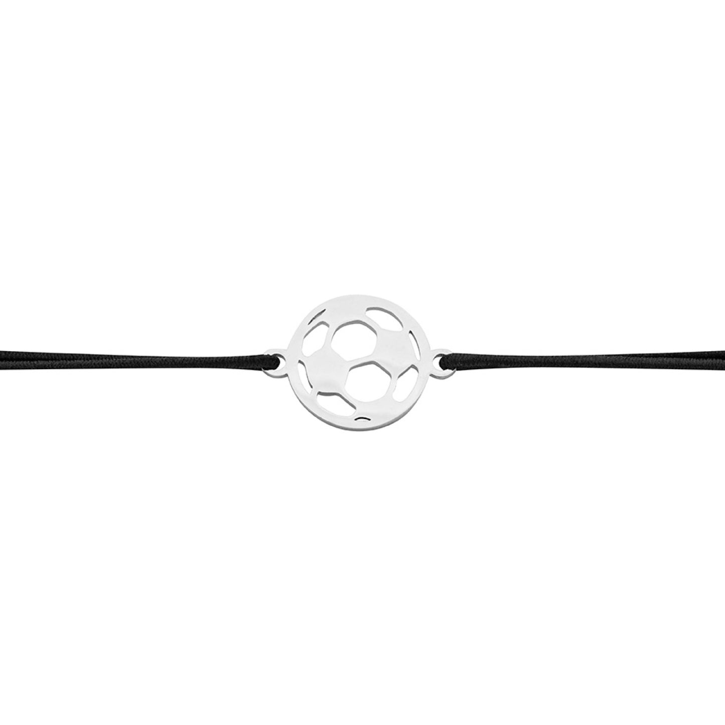 Kartka z życzeniami z bransoletką - Mały Towarzysz - Piłka nożna - Stal nierdzewna