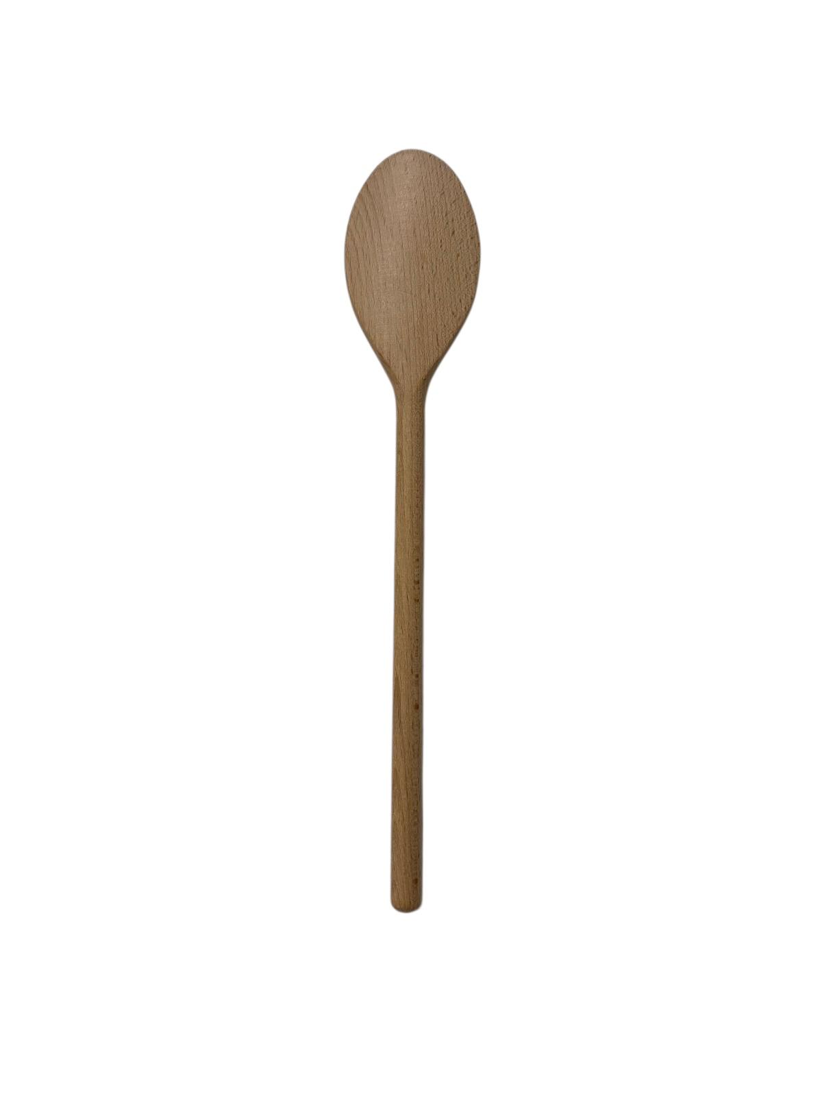 Wooden spoon - ladle - cooking spoon - set of 3 - 30 cm - beech wood