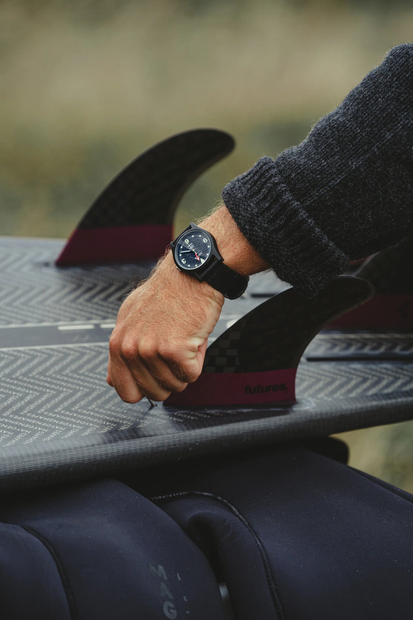 Triwa-Ocean Plastic Octopus Black