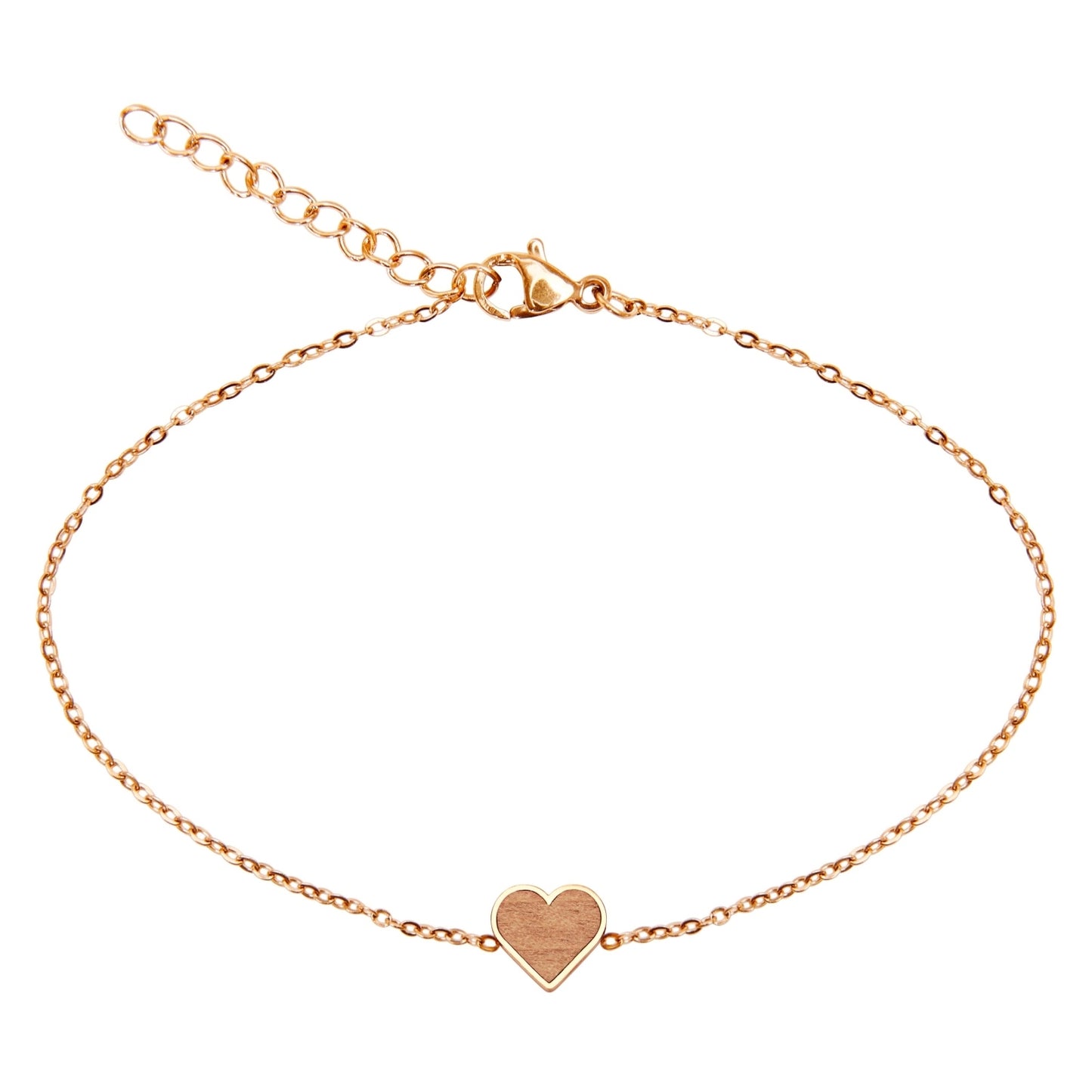 Crystals by HCA-Armband-Piece of Life-Roségoud-Hart