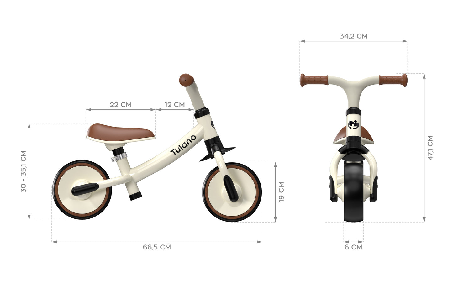 Tulano - loopfiets - Scout 15