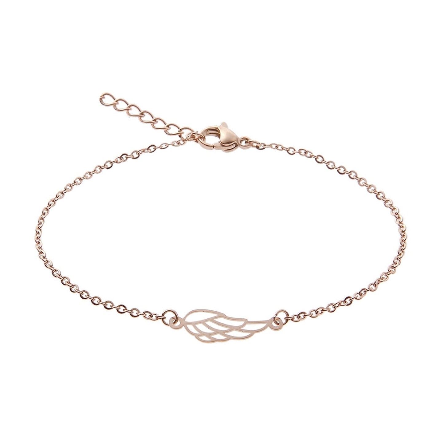 Crystals by HCA-Classic-Armband - Roségoud - Engelenvleugel