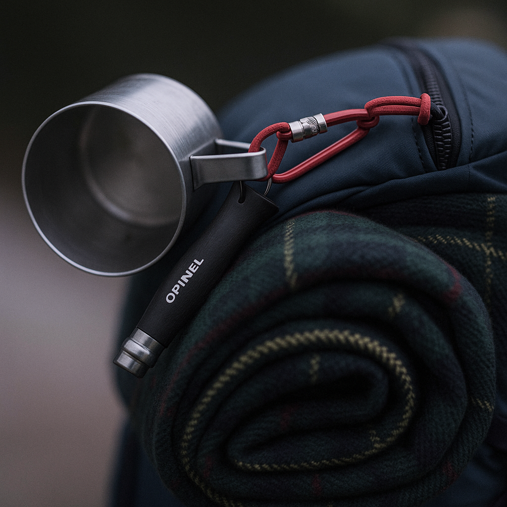 Zakmes N°08, Opinel, Tradition Colorama, RVS/Beukenhout, koord-Zwart