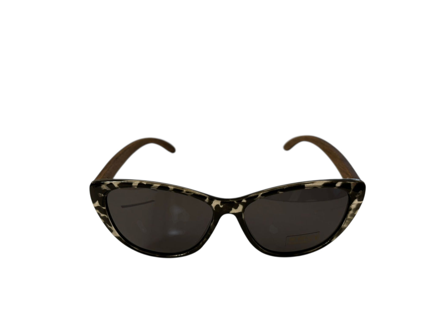 MG Luna-Zonnebril (1065-17)-Echt hout-Gratis etui