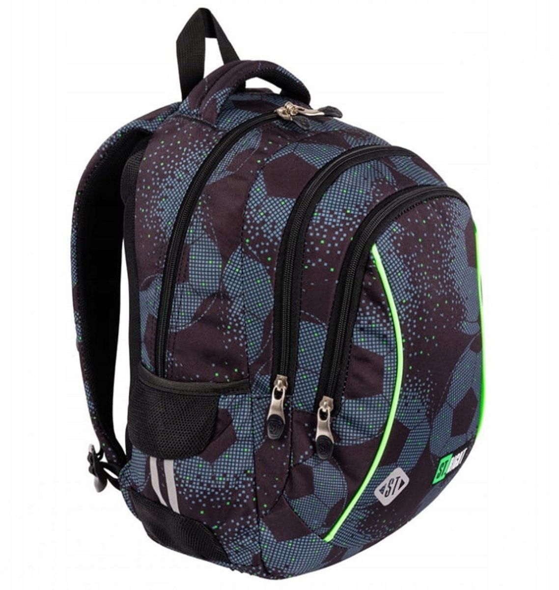St.Right - rugzak - schooltas - 15" - voetbal - 39x27x17cm - 20 liter
