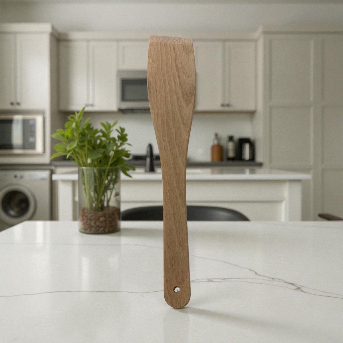 Drewniana szpatułka - szpatułka do pieczenia - szpatułka do pieczenia - zestaw 3 szt. - 30 cm - drewno bukowe