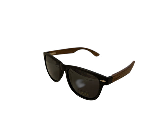 MG Luna-Zonnebril (1501-3)-Echt hout-Gratis etui