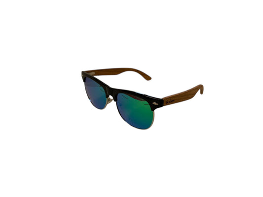 Okulary przeciwsłoneczne MG Luna (1504-9) – prawdziwe drewno – etui gratis