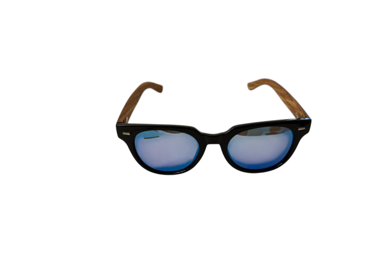 MG Luna-Zonnebril (1543M-4)-Echt hout-Gratis etui