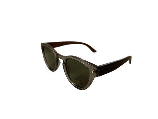 MG Luna-Zonnebril (1561P-3)-Echt hout-Gratis etui