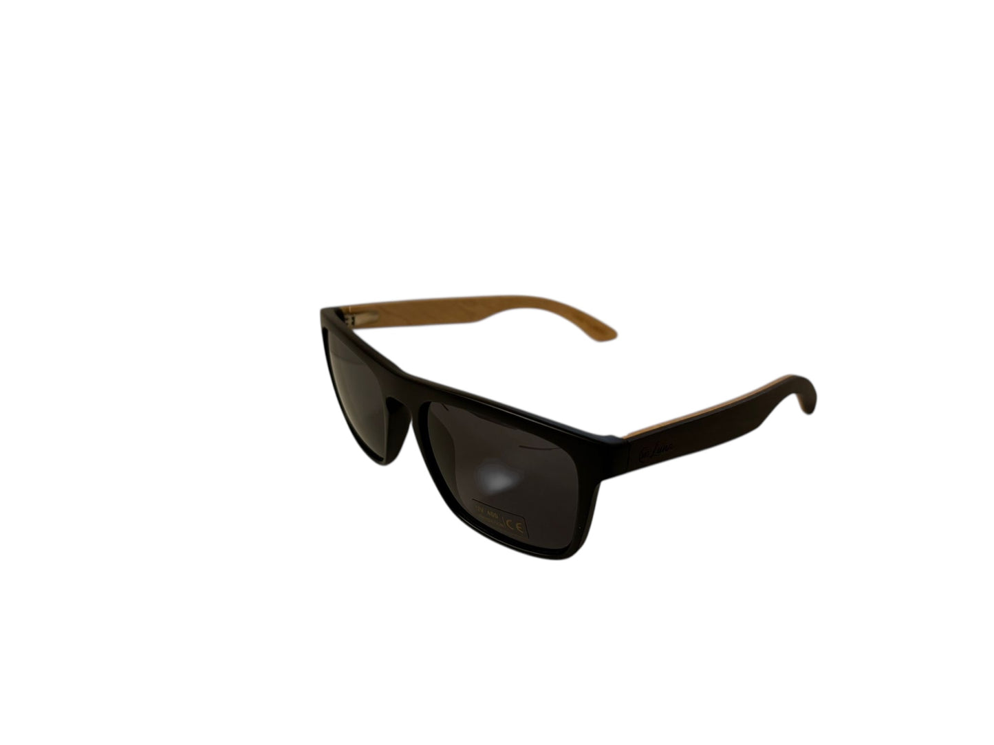 MG Luna-Zonnebril (1585-1)-Echt hout-Gratis etui