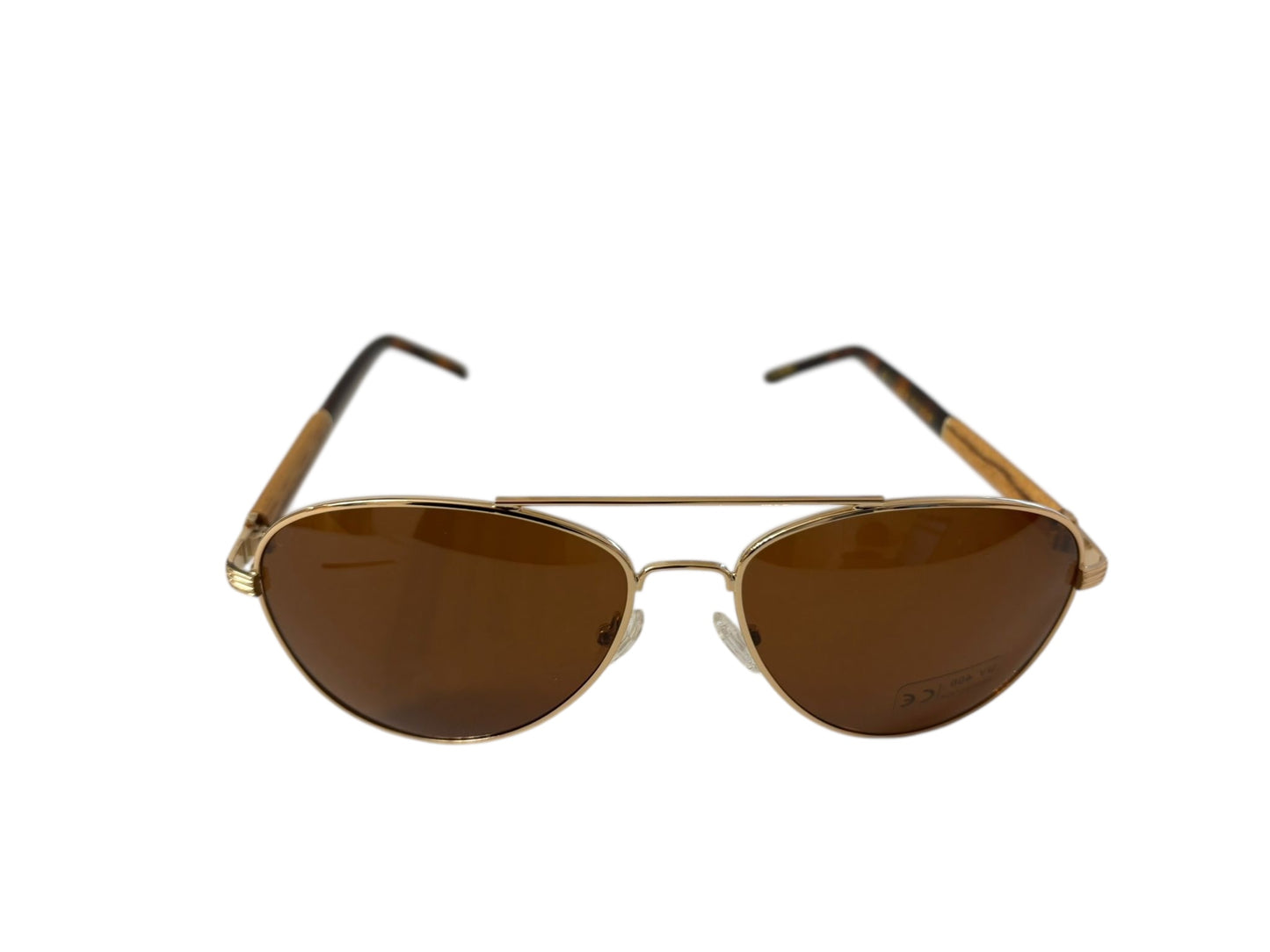 MG Luna-Zonnebril (1711-2)-Echt hout-Gratis etui