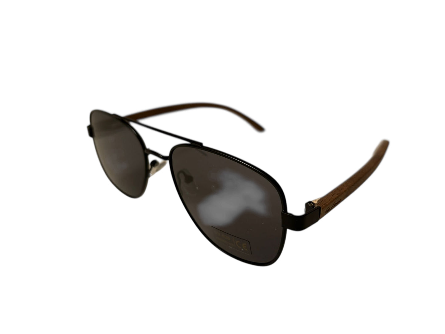 Okulary przeciwsłoneczne MG Luna (1504-9) – prawdziwe drewno – etui gratis