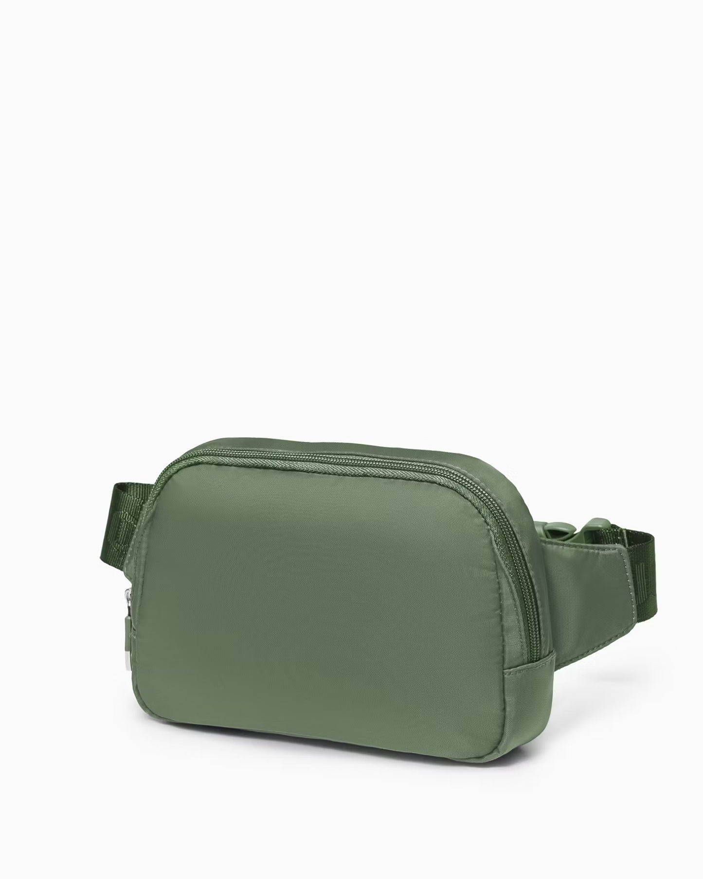 Puccini-Groene stoffen heuptas-cross body bag