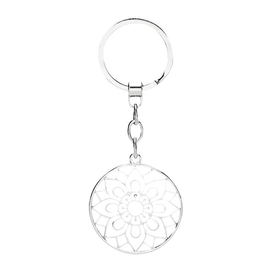 Crystals by HCA-Sleutelhanger met symbool-Mandala of luck