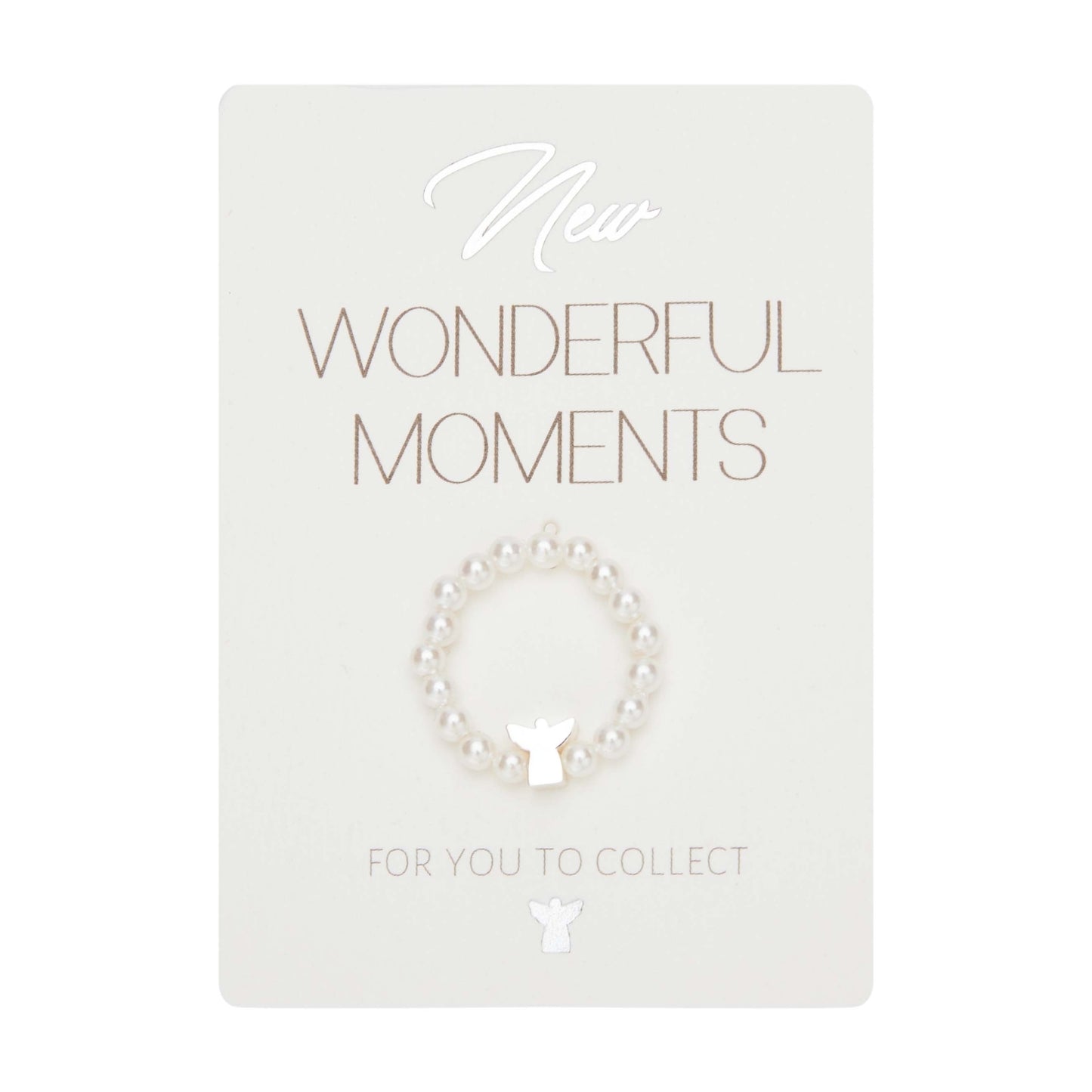 Ring - "New Wonderful Moments" - engel - zilverkleurig 606927