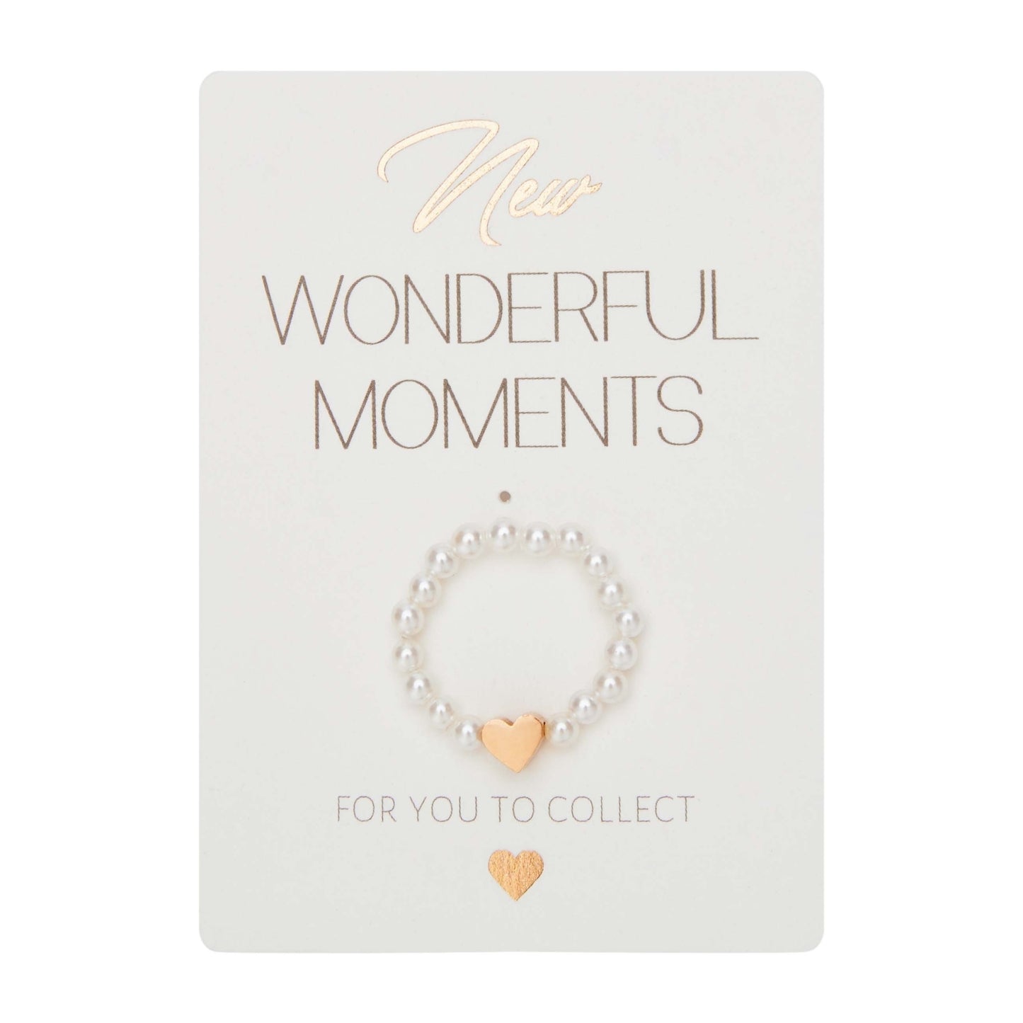 Ring - "New Wonderful Moments" - hart - roségoud pl. 606933