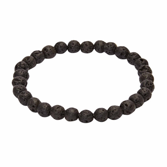 Crystals by HCA-Armband-VIRO-lava steen