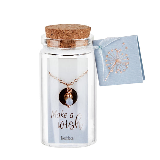 Crystals by HCA-Ketting-Make a wish-Roségoud-Angeliet