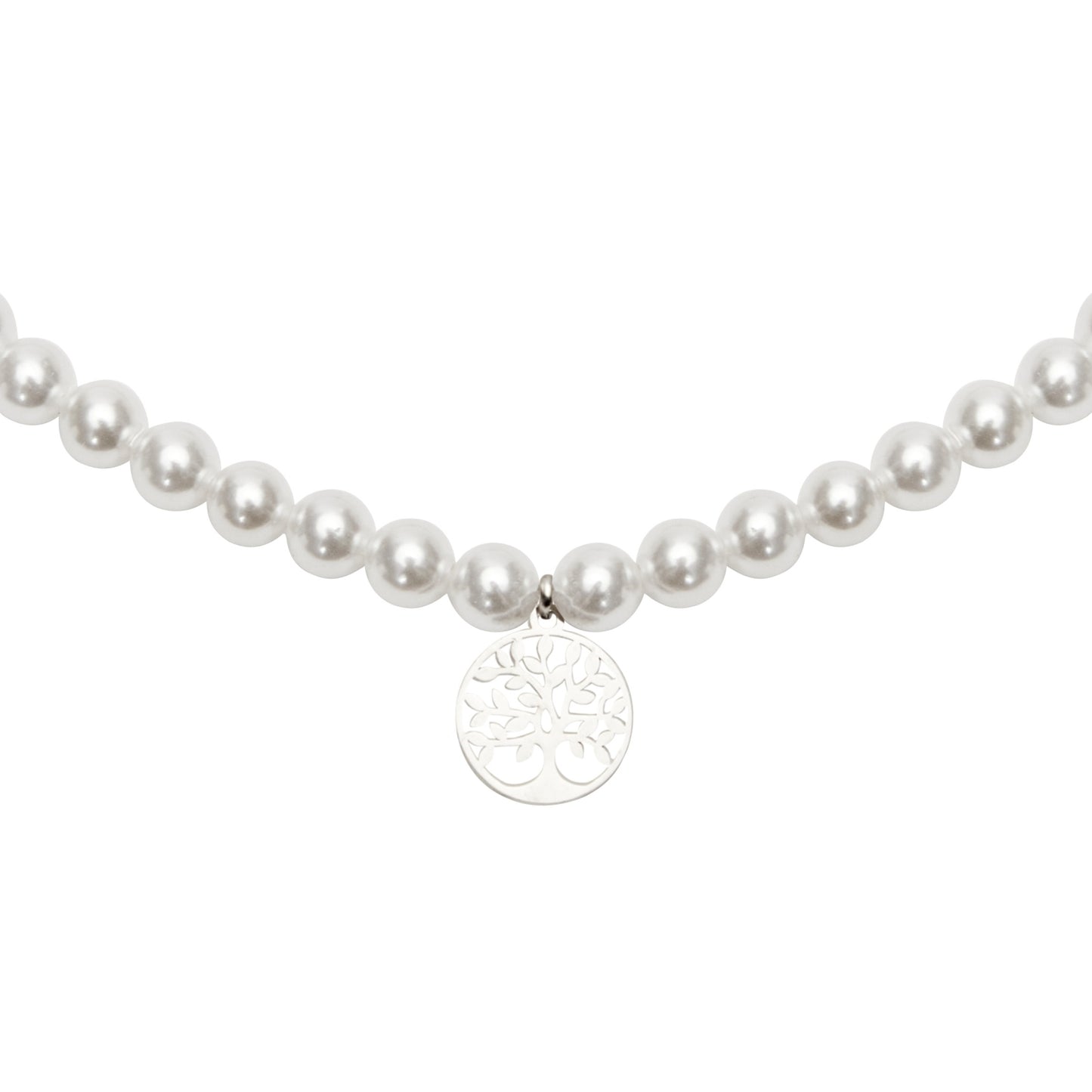 Crystals by HCA-Armband-Roestvrijstaal-Parel-Levensboom