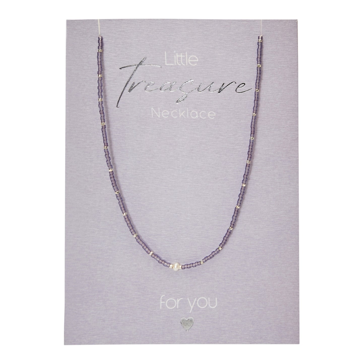 Crystals by HCA-Ketting-Little Treasure-Paars