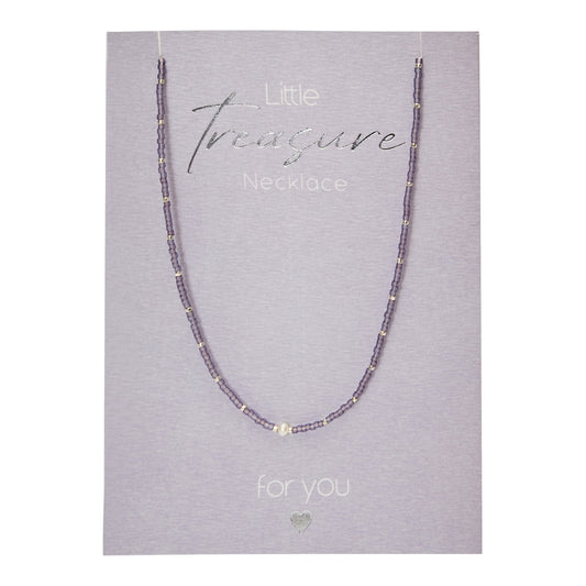 Crystals by HCA-Ketting-Little Treasure-Paars