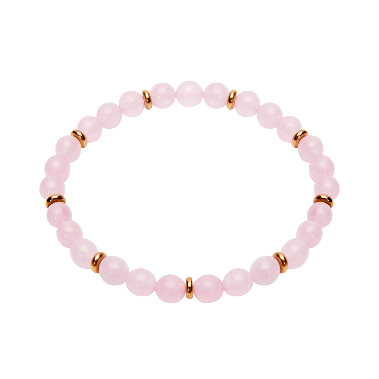 Crystals by HCA-Armband-Joyful Spirit-Rozenkwarts-Roségoud