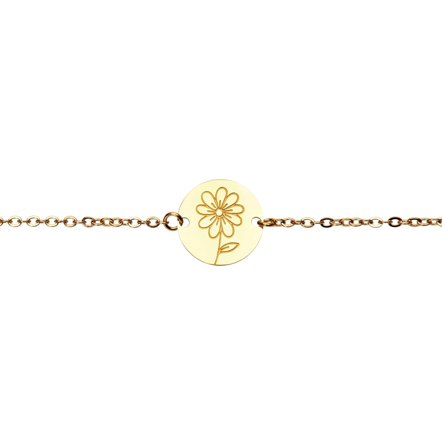 Crystals by HCA-Armband-Your flower-Margriet-April