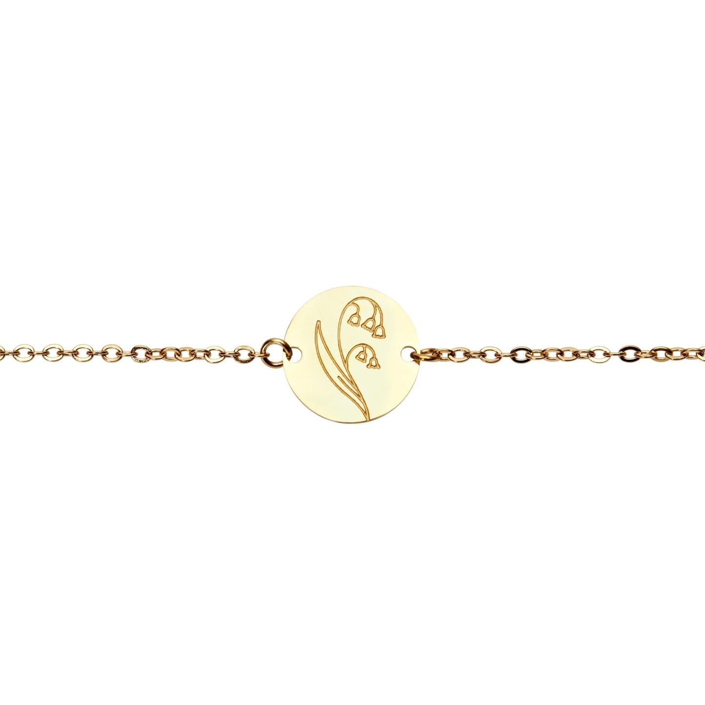 Bransoletka Crystals by HCA - Twój kwiat - Konwalia - Maj