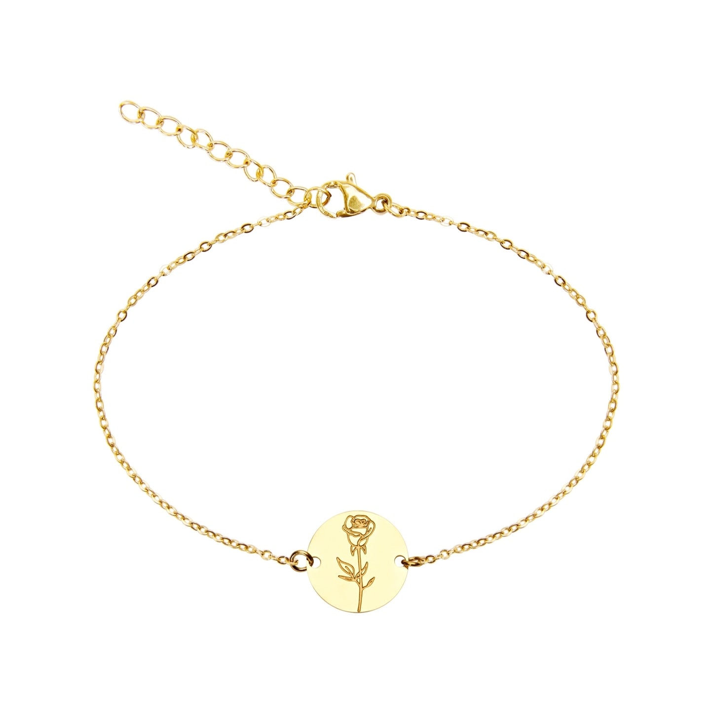 Crystals by HCA-Armband-Your flower-Roos-Juni