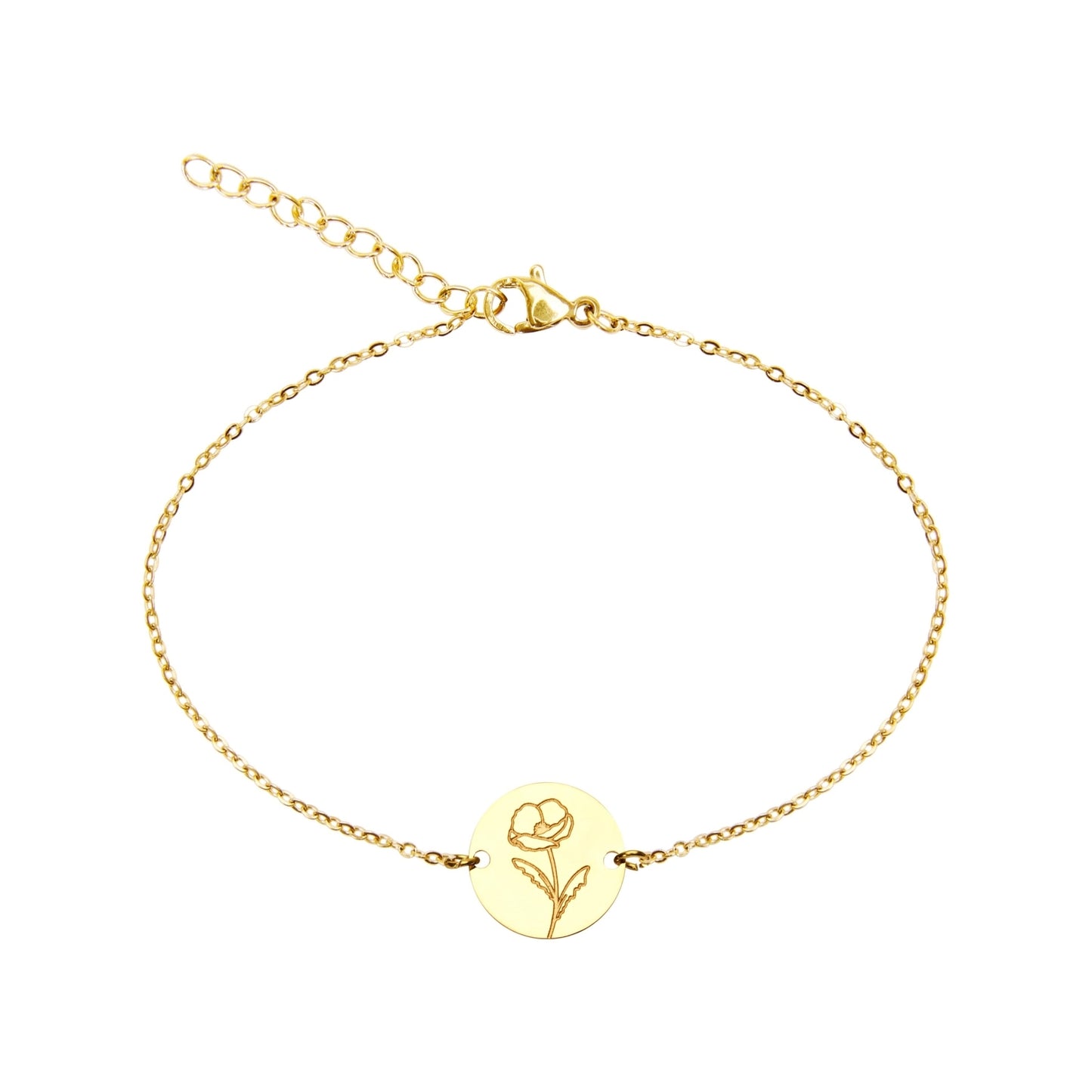 Crystals by HCA-Armband-Your flower-Klaproos-Augustus