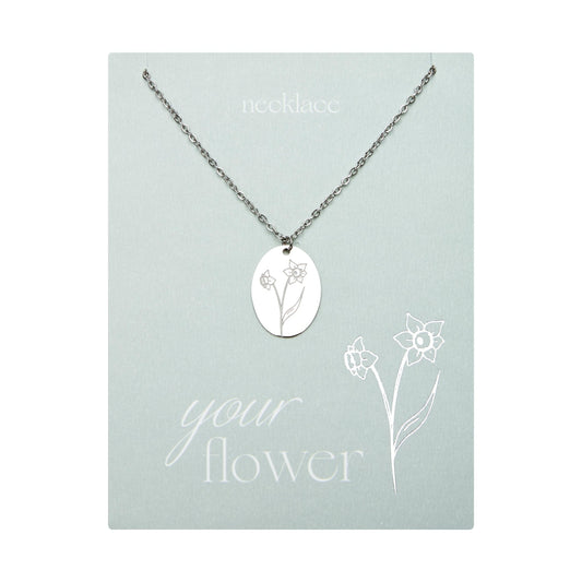 Crystals by HCA-Ketting-Your flower-Narcis-Maart