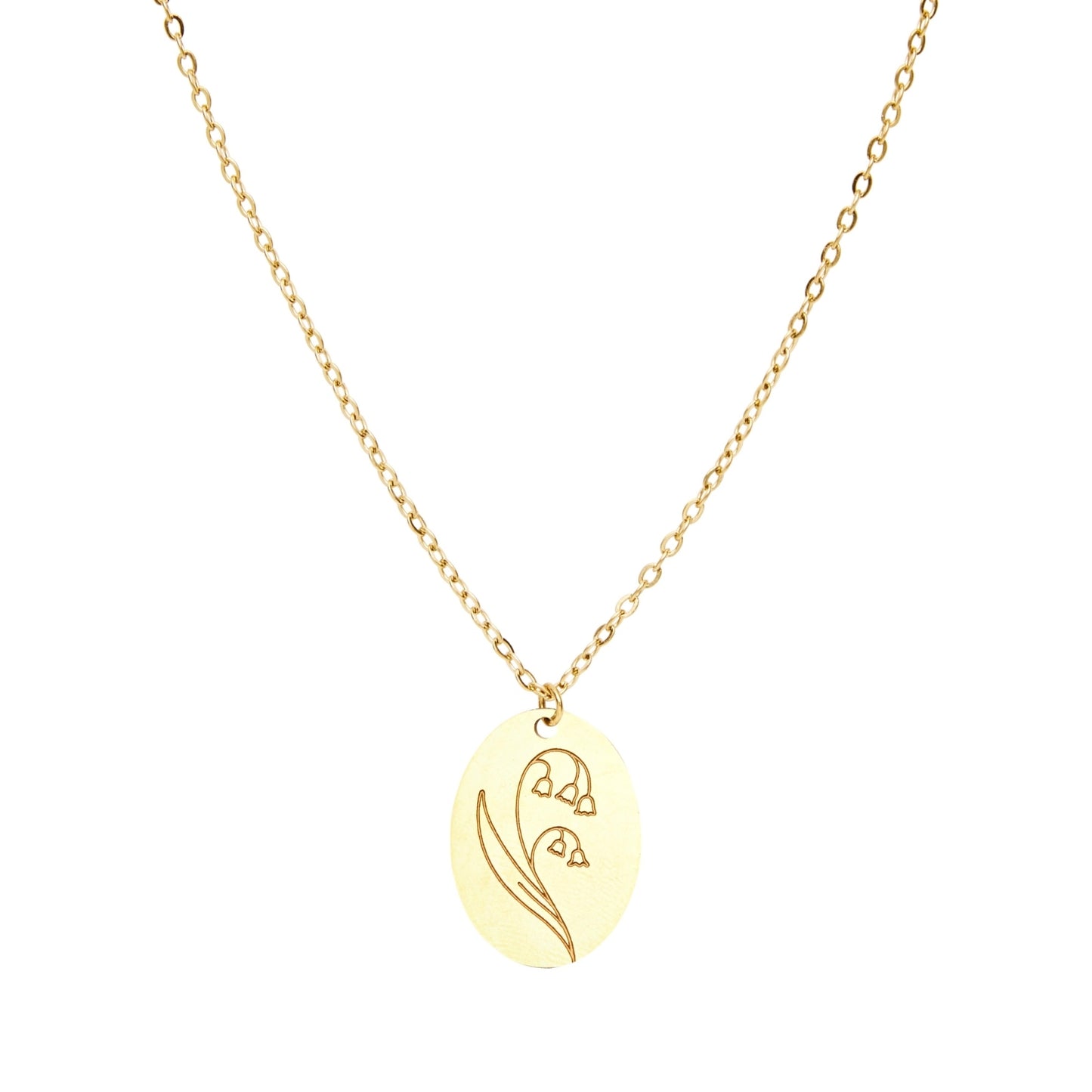 Crystals by HCA-Ketting-Your flower-Lelietje van dalen-Mei