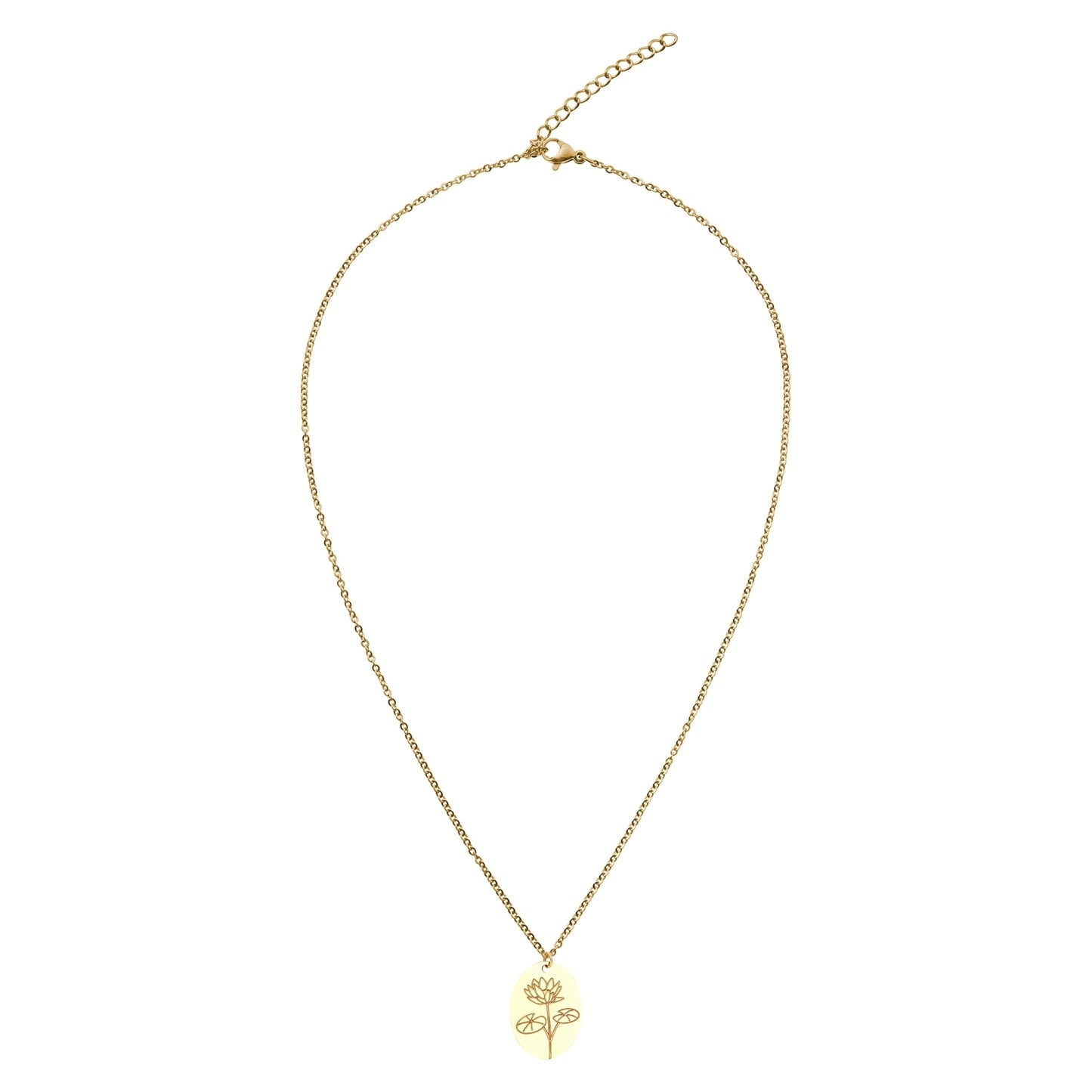 Crystals by HCA-Ketting-Your flower-Waterlelie-Juli