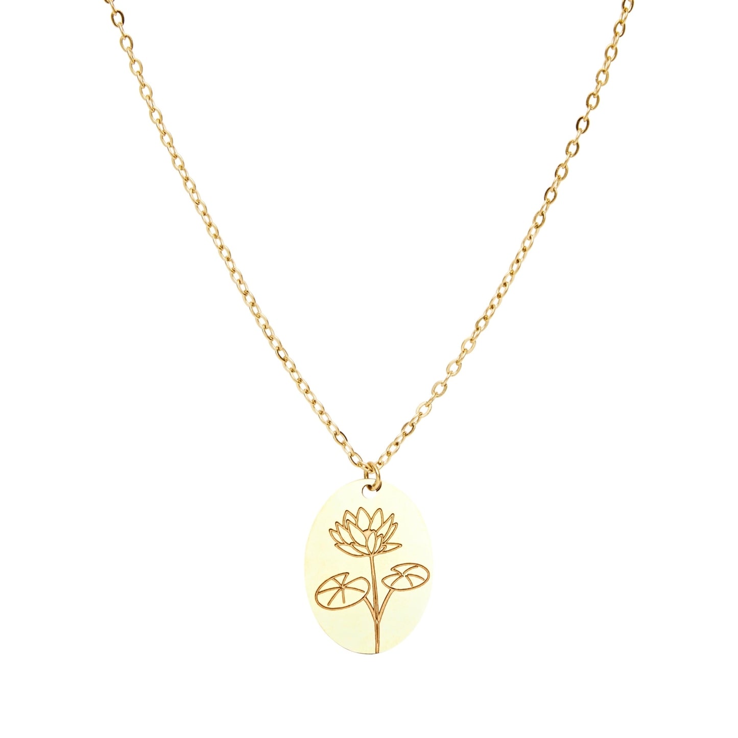 Crystals by HCA-Ketting-Your flower-Waterlelie-Juli