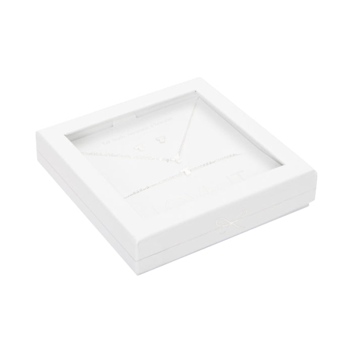 Crystals by HCA-Geschenkset-Love it.-Verzilverd-Engel