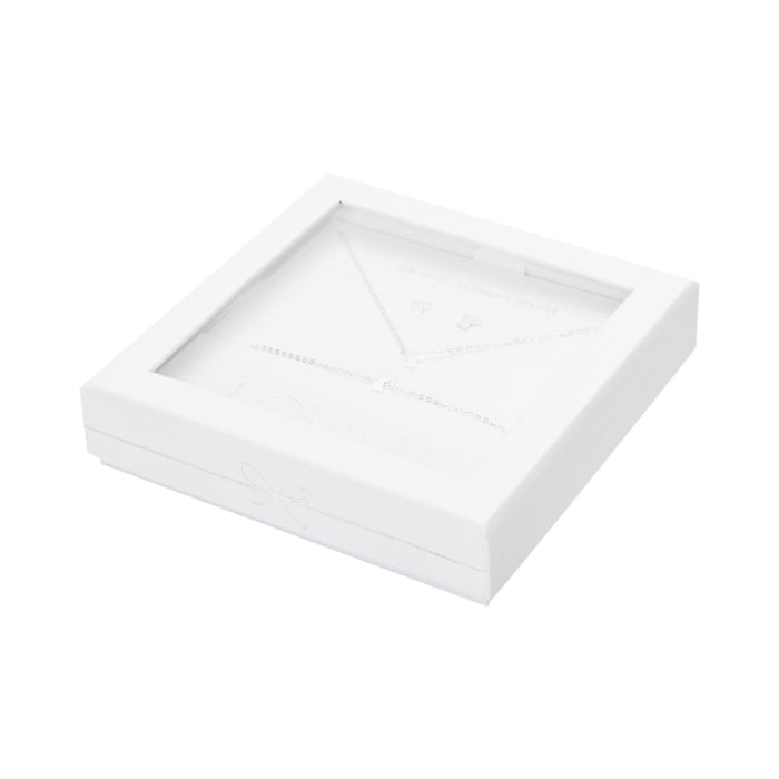 Crystals by HCA-Geschenkset-Love it.-Verzilverd-Engel
