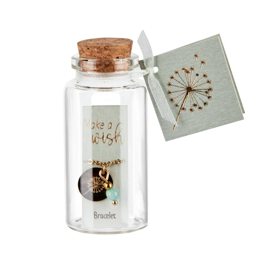 Kryształy HCA-Bransoletka-Spełnij życzenie-Posrebrzana-Ametyst