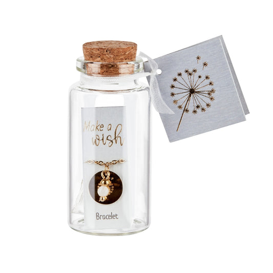 Kryształy HCA-Bransoletka-Spełnij życzenie-Posrebrzana-Ametyst