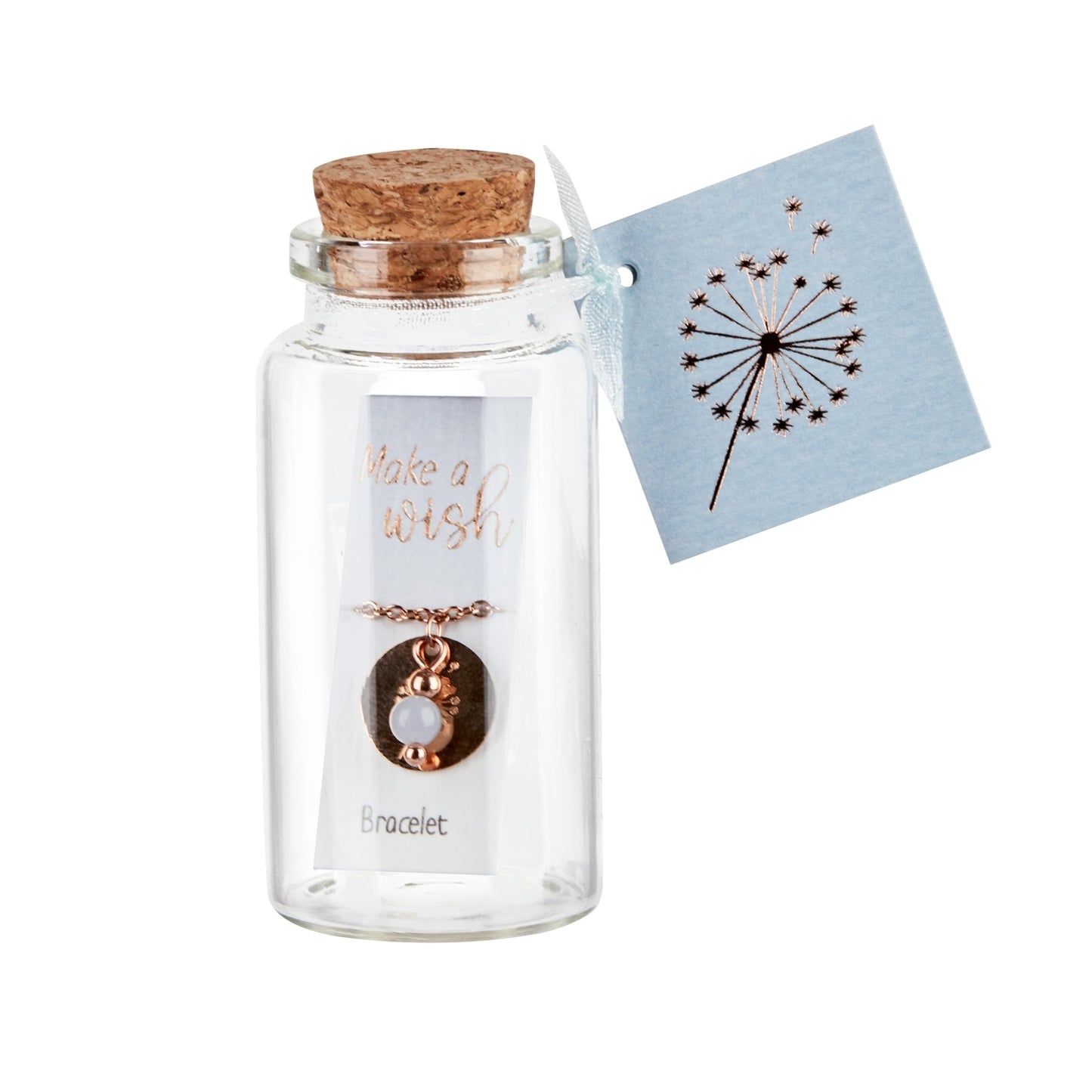 Kryształy HCA-Bransoletka-Spełnij życzenie-Posrebrzana-Ametyst