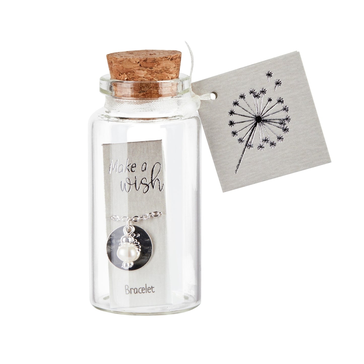 Kryształy HCA-Bransoletka-Spełnij życzenie-Posrebrzana-Ametyst