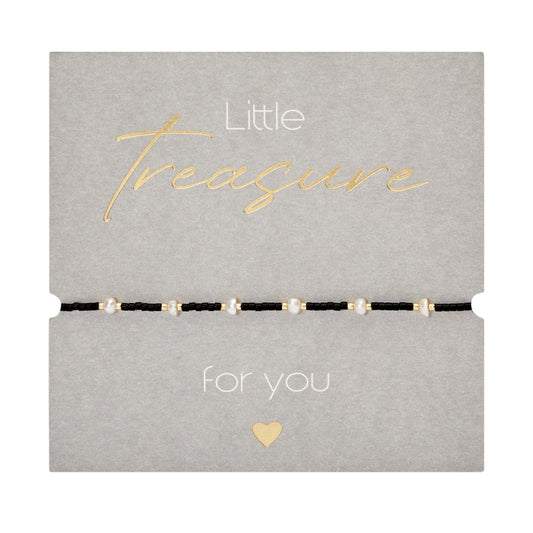 Crystals by HCA-Armband-Little Treasure-Zwart