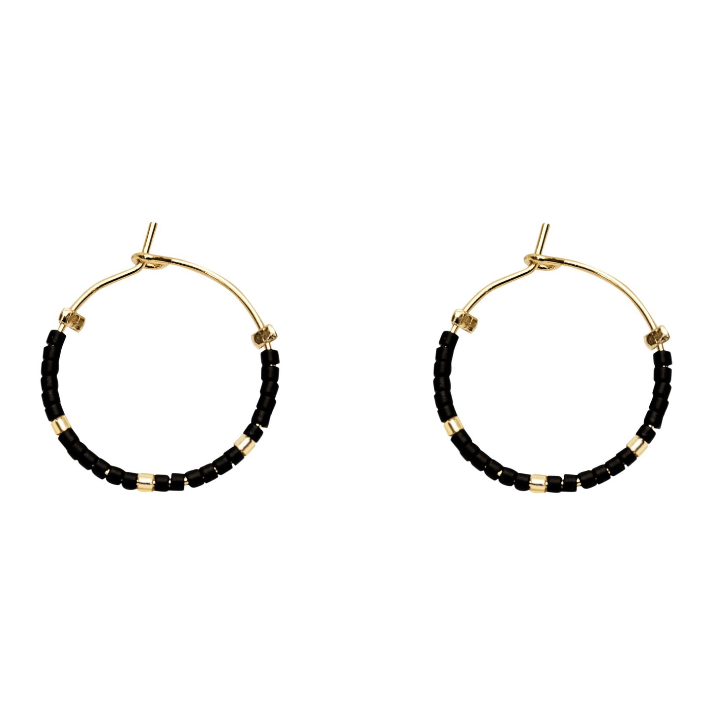 Crystals by HCA-Oorbellen-Little Treasure-Zwart