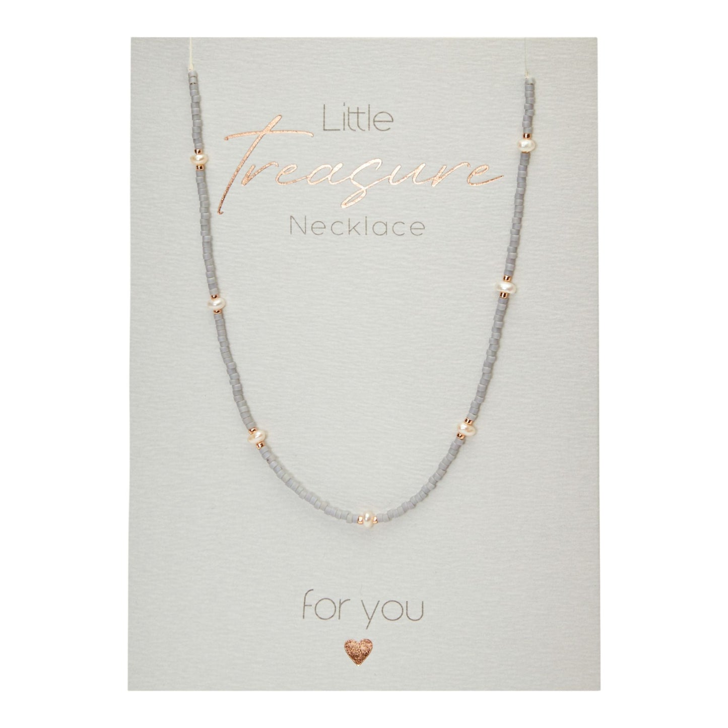 Crystals by HCA-Ketting-Little Treasure-Grijs