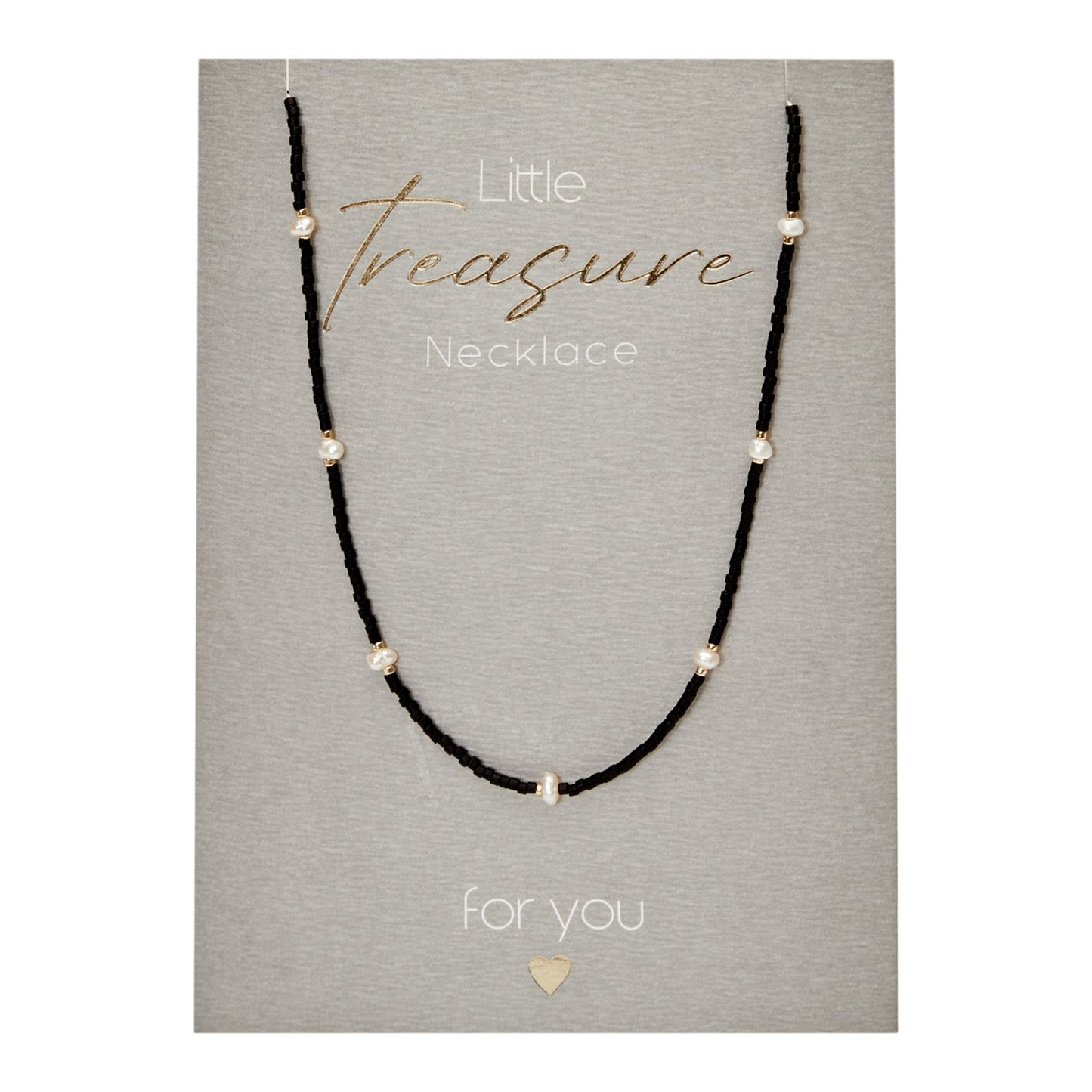 Crystals by HCA-Ketting-Little Treasure-Zwart