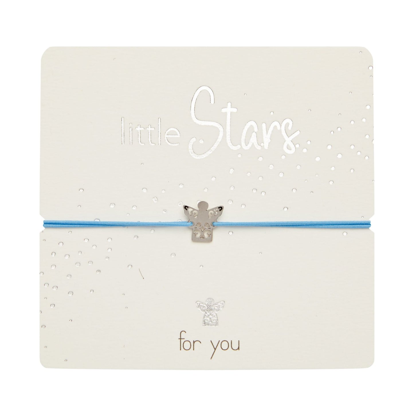 Bransoletka HCA Crystals by Little Stars ze stali nierdzewnej Angel